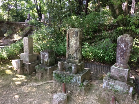 和田惟政の墓1