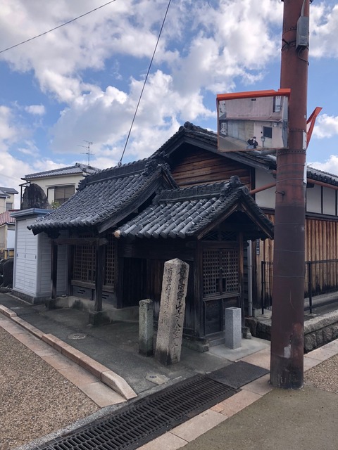 関茶屋　十二里石　地蔵堂 (2)